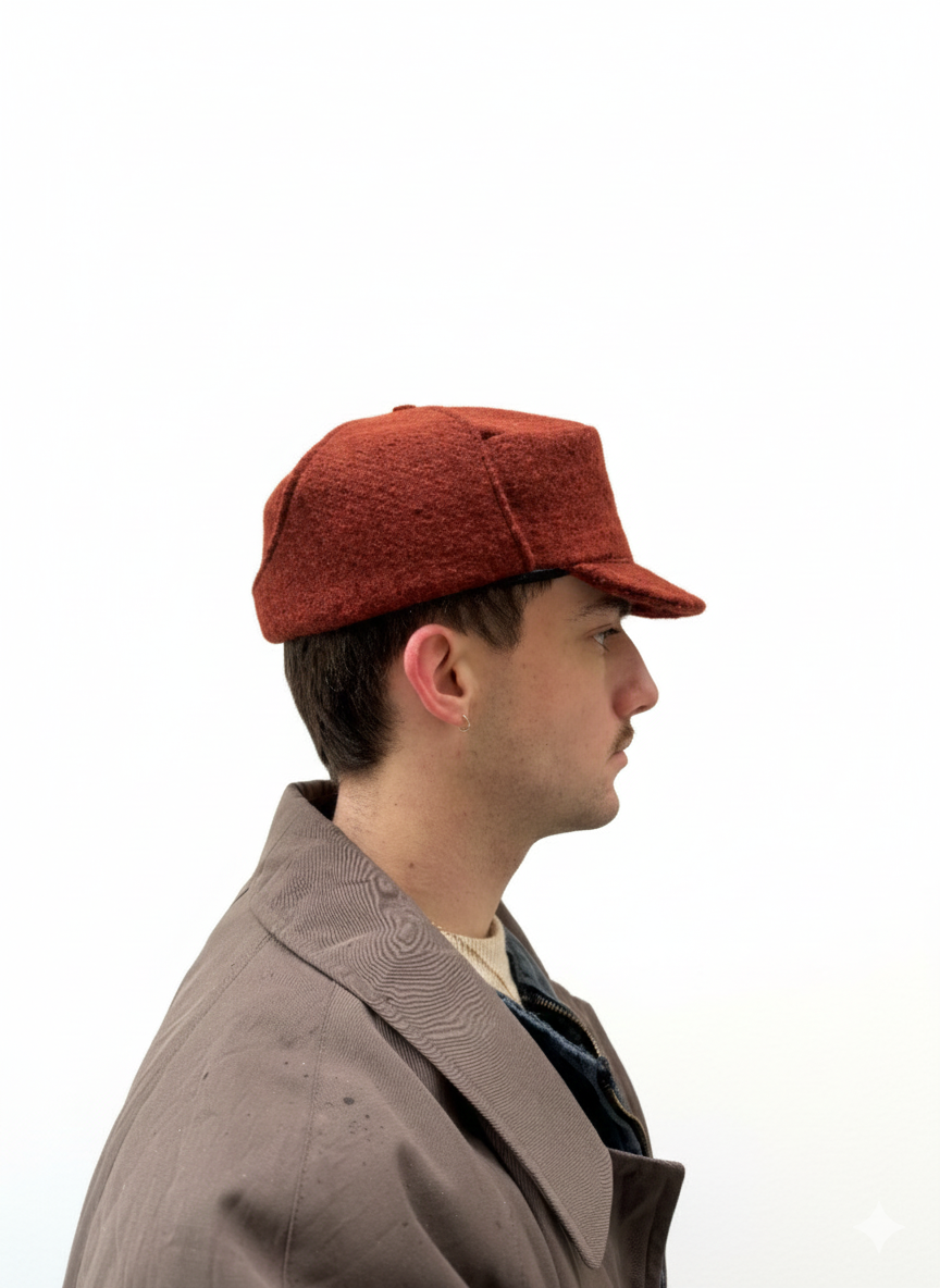 ARCTIC CAP RED TWEED