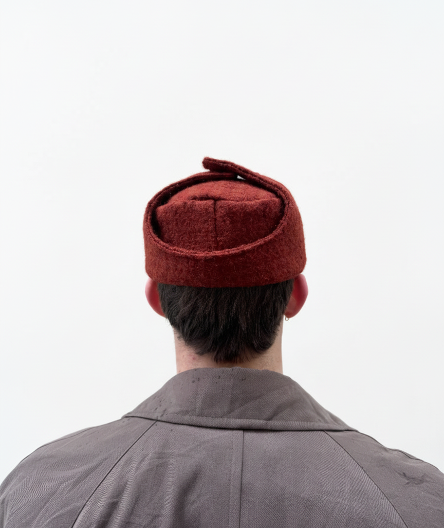 ARCTIC CAP RED TWEED