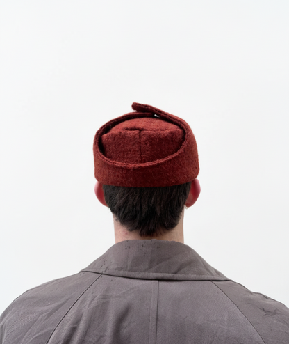 ARCTIC CAP RED TWEED