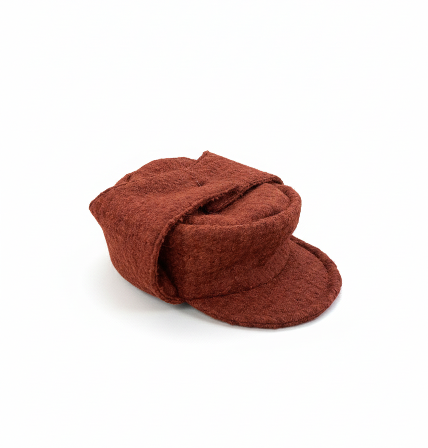 ARCTIC CAP RED TWEED