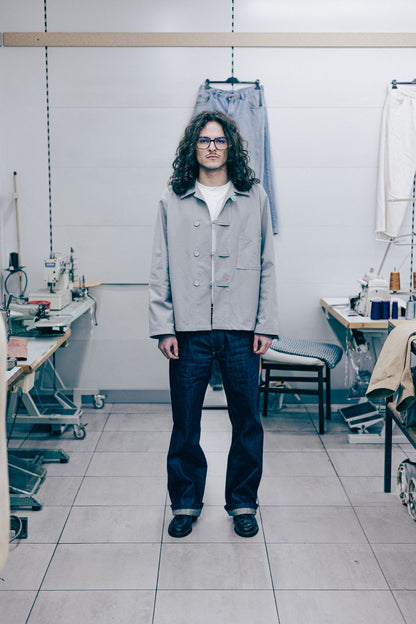 STRAIGHT 50s JEANS SELVEDGE BRUT DENIM