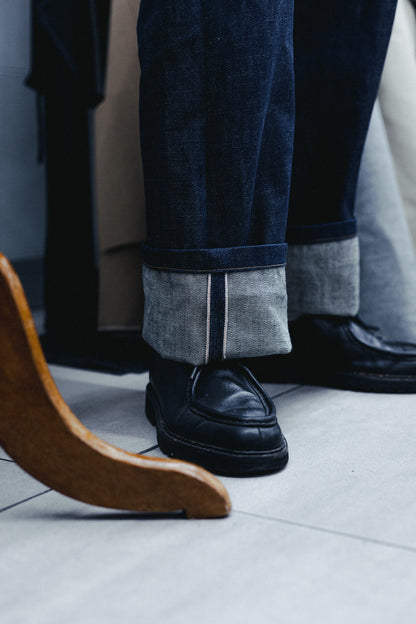 STRAIGHT 50s JEANS SELVEDGE BRUT DENIM