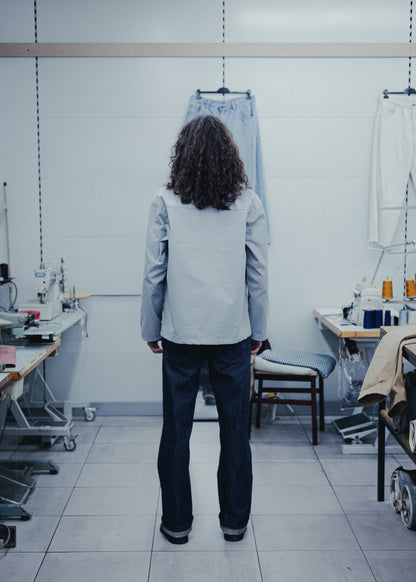 STRAIGHT 50s JEANS SELVEDGE BRUT DENIM