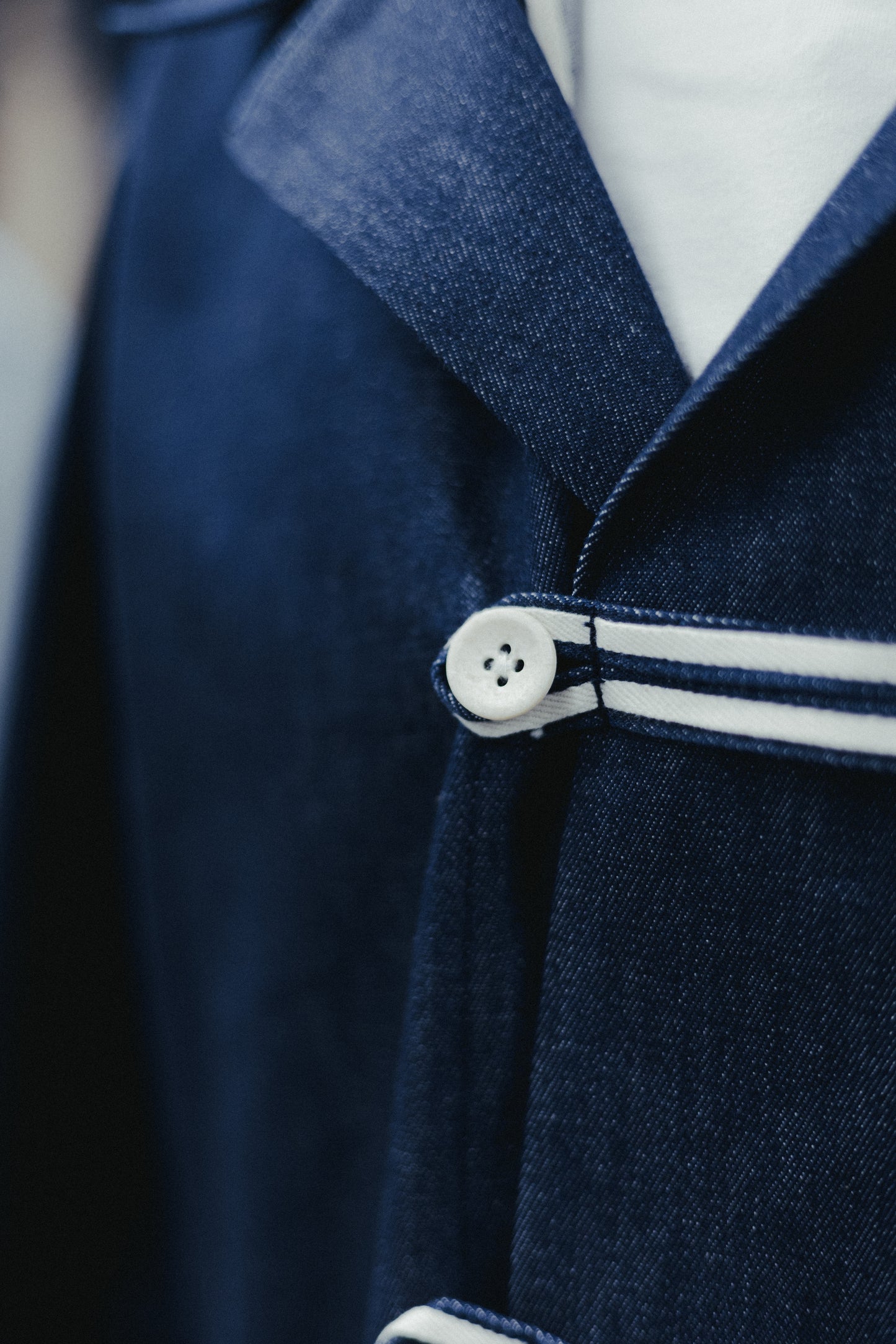 SAILOR OVERSHIRT SELVEDGE BRUT DENIM