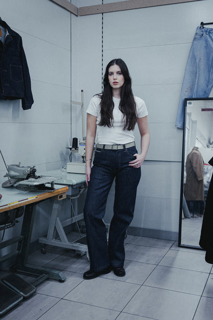 STRAIGHT 50s JEANS SELVEDGE BRUT DENIM