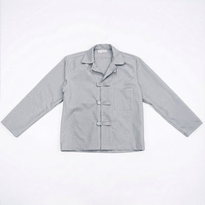 SAILOR OVERSHIRT GREY TWILL