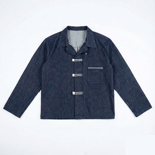 SAILOR OVERSHIRT SELVEDGE BRUT DENIM