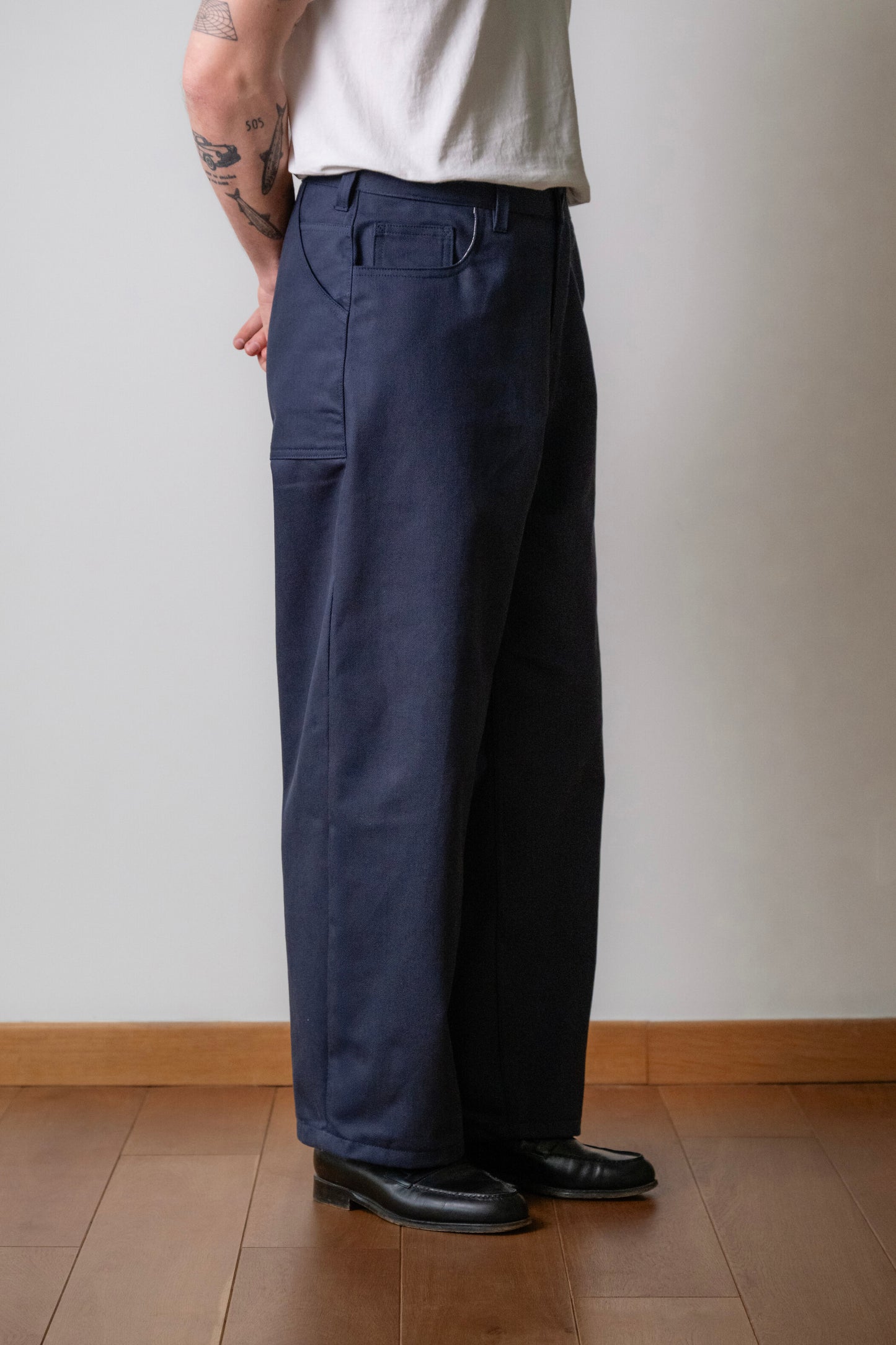 NTB x Menswearplease Work Pant navy
